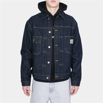 Carhartt WIP Belmar Jacket Blue Rinsed